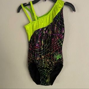 GK Elite Gymnastics Leotard-Nastia collection. Size Adult Medium